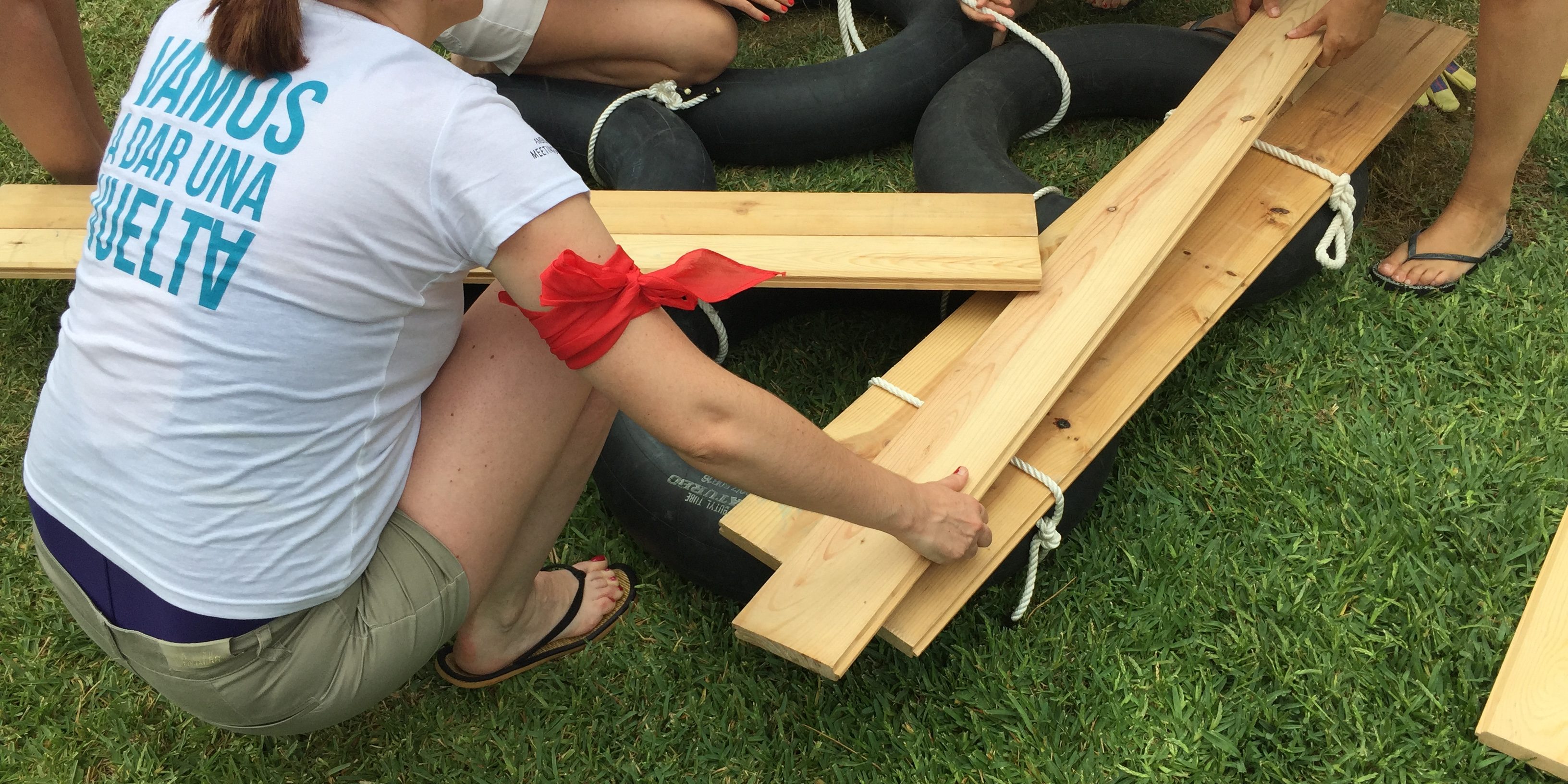 Construcción barco en equipo